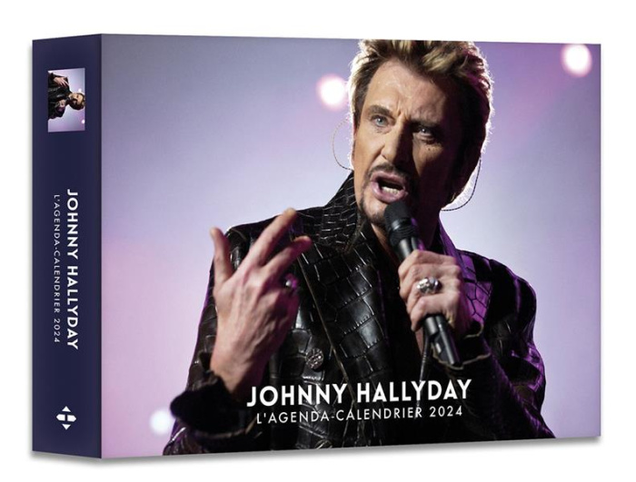 L'agenda-calendrier Johnny Hallyday. Edition 2024