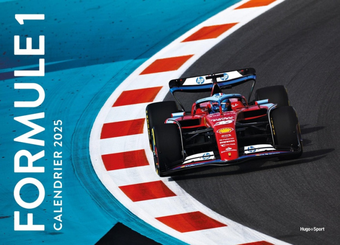 Calendrier mural Formule 1. Edition 2025