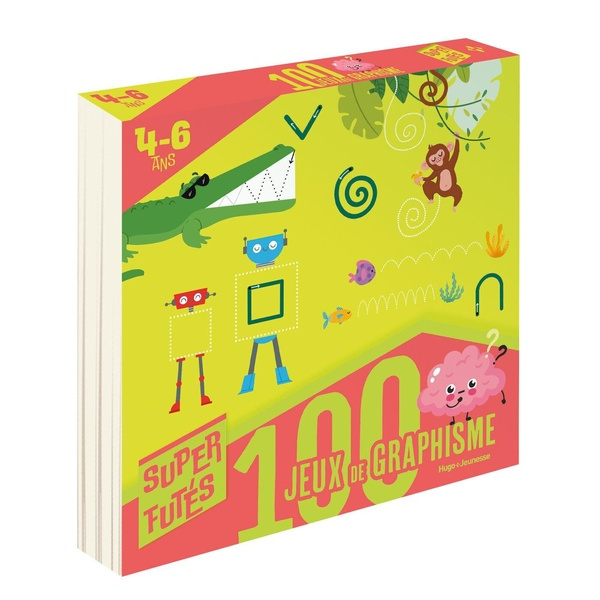 Super futés 100 jeux de graphisme 4-6 ans