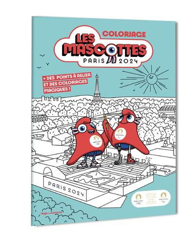 Coloriage Les Mascottes Paris 2024. + des points à relier et des coloriages magiques !