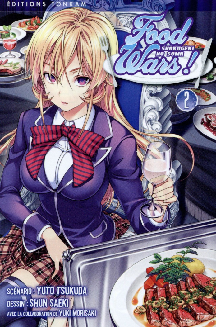 Food Wars ! Tome 2 : La reine de glace et l'ouragan printanier