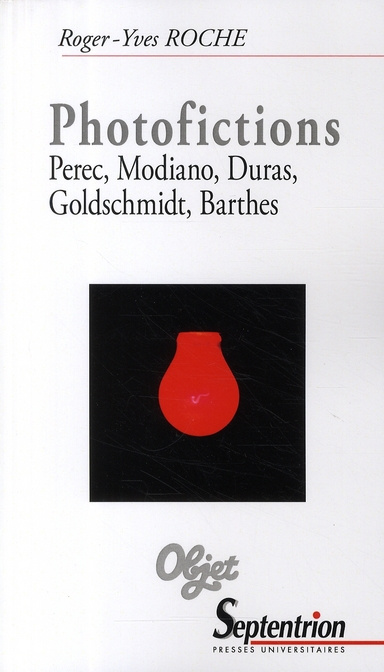 Photofictions. Perec, Modiano, Duras, Goldschmidt, Barthes