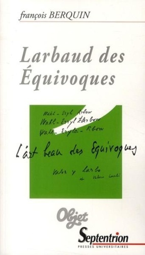 Larbaud des équivoques