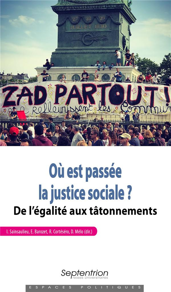 Où est passée la justice sociale ? De l'égalité aux tâtonnements