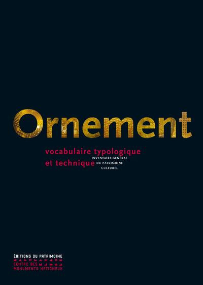 Ornement. Vocabulaire typologique et technique