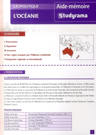 L'Océanie