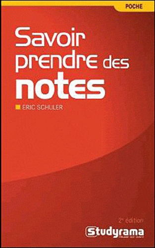 Savoir prendre des notes