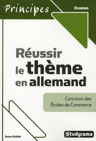 Réussir le thème en allemand