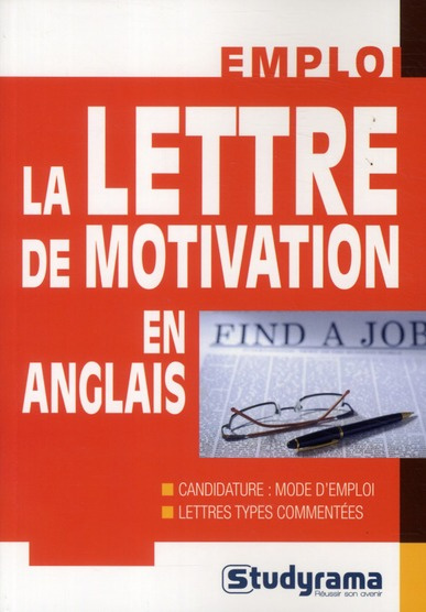 La lettre de motivation en anglais
