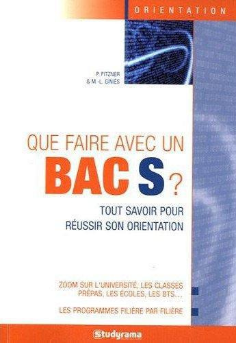Que faire avec un Bac S ?