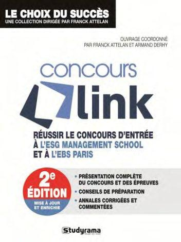 Réussir le concours Link 2014. 2e édition