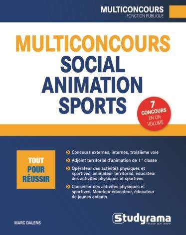 Multiconcours social, animation, sport