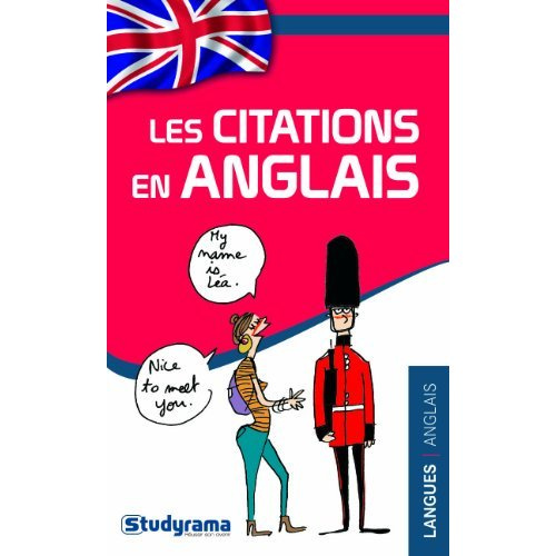 Les citations en anglais