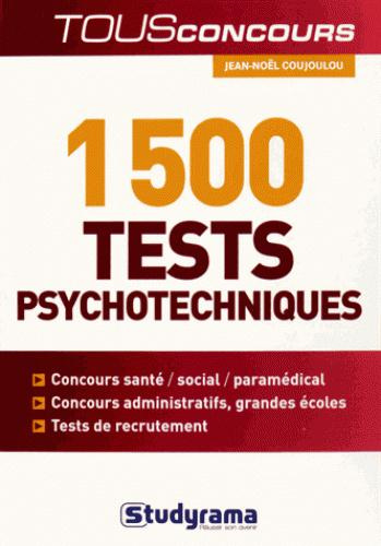1 500 tests psychotechniques