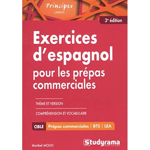 Exercices d'espagnol pour les prépas commerciales