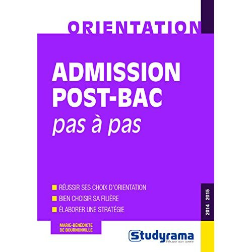 Admission post-bac pas à pas
