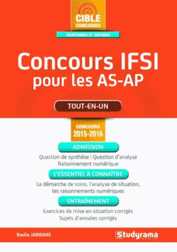 Concours IFSI pour les AS-AP. 3e édition