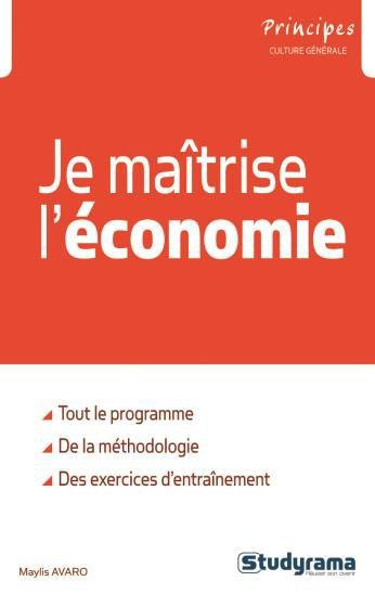 JE MAITRISE L'ECONOMIE ESH - CIBLE : PREPAS ECONOMIQUES