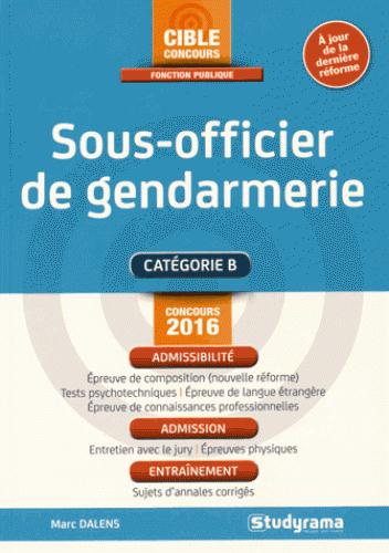 Sous-officier de gendarmerie