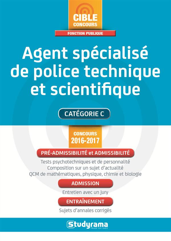 Agent spécialisé de police technique et scientifique