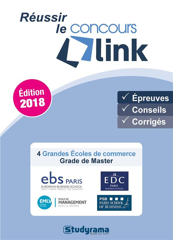 Le concours Link. Edition 2018