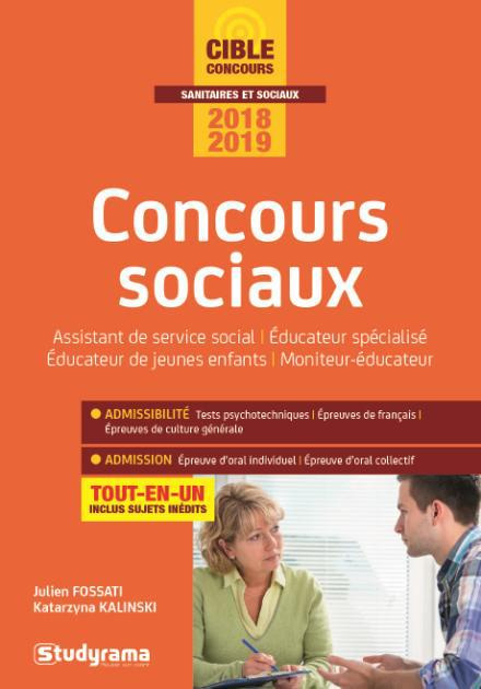 Concours sociaux. Edition 2018-2019