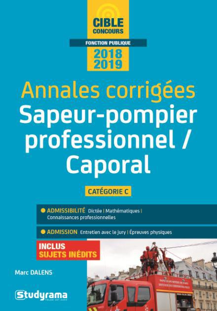 Caporal de sapeurs-pompiers professionnels (Concours de sapeurs-pompiers professionnels) Catégorie C