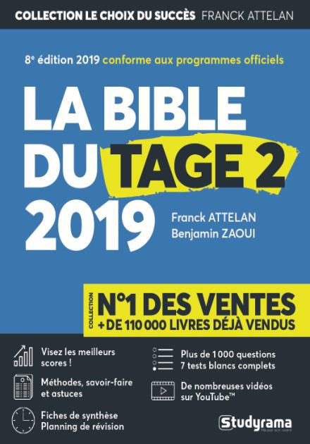 La bible du Tage 2. Edition 2019