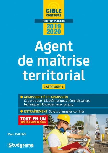 Agent de maîtrise territorial. Catégorie C, Edition 2019-2020