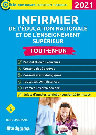 Infirmier de l'Education nationale et de l'enseignement supérieur. Edition 2021