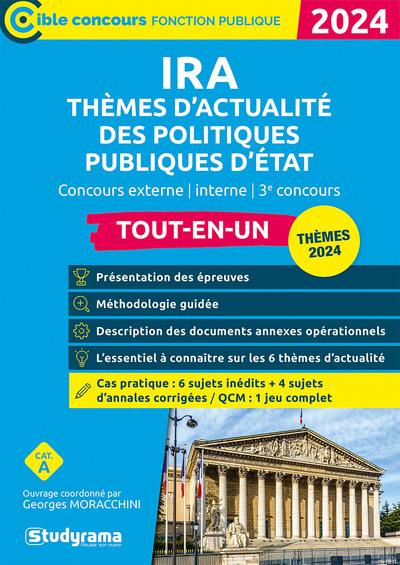 Concours des IRA Thèmes d’actualité des politiques publiques d’Etat. Concours externe Concours inter