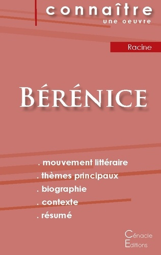 Bérénice. Fiche de lecture