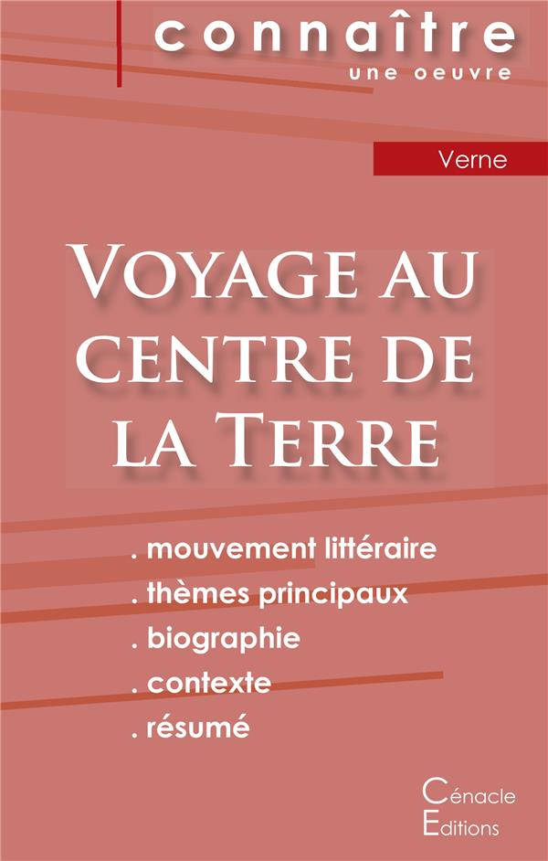 Voyage au centre de la Terre. Fiche de lecture