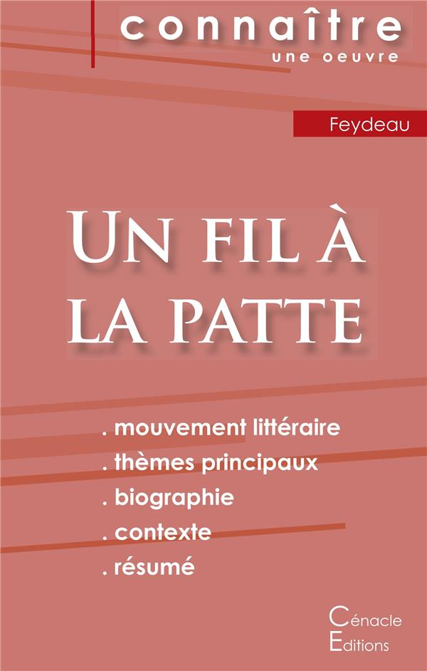 Un fil à la patte. Fiche de lecture