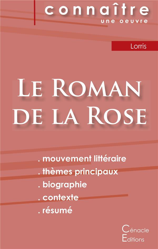 Le roman de la Rose. Fiche de lecture