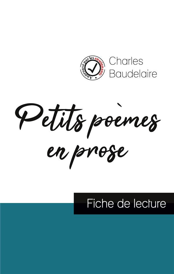 Petits poèmes en prose. Etude de l'oeuvre