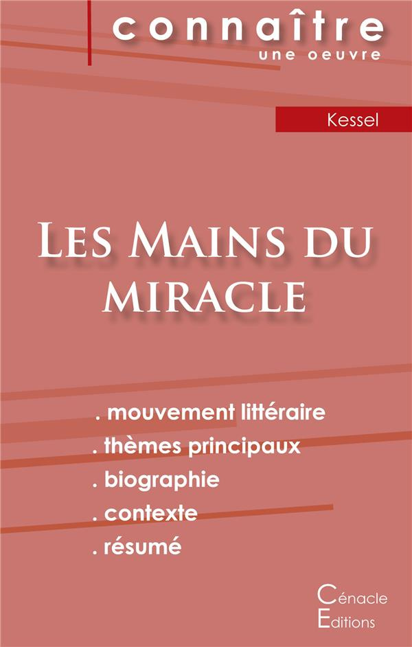 Fiche de lecture Les Mains du miracle de Joseph Kessel (analyse littéraire de référence et résumé co