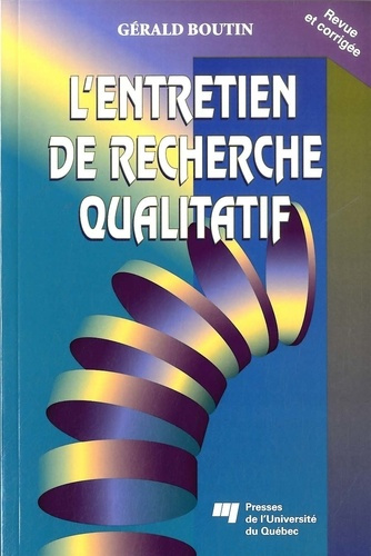 ENTRETIEN DE RECHERCHE QUALIFICATIF