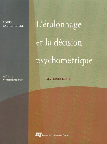 ETALONNAGE ET LA DECISION PSYCHOMETRIQUE