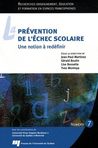 PREVENTION DE L ECHEC SCOLAIRE