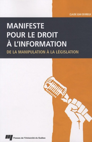 MANIFESTE POUR LE DROIT A L INFORMATION