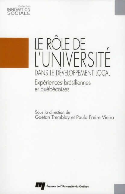 ROLE DE L UNIVERSITE DANS LE DEVELOPPEMENT LOCAL