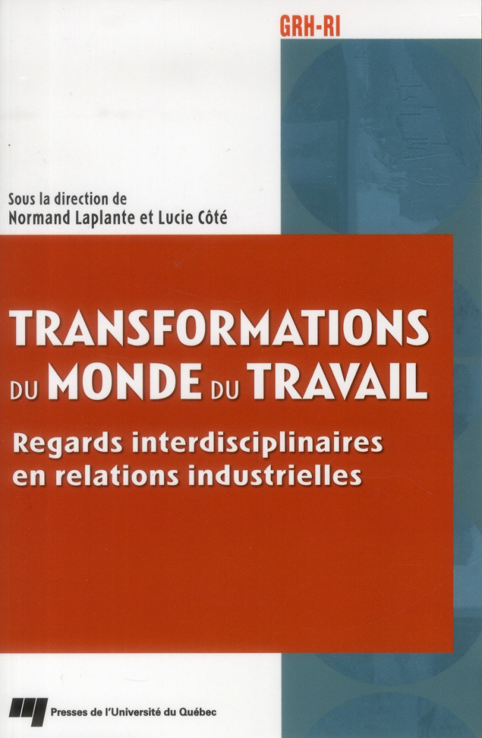 TRANSFORMATIONS DU MONDE DU TRAVAIL