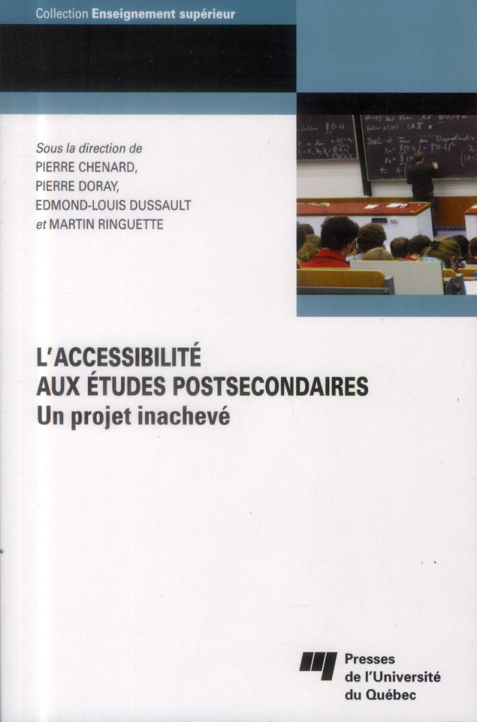 ACCESSIBILITE AUX ETUDES POSTSECONDAIRES