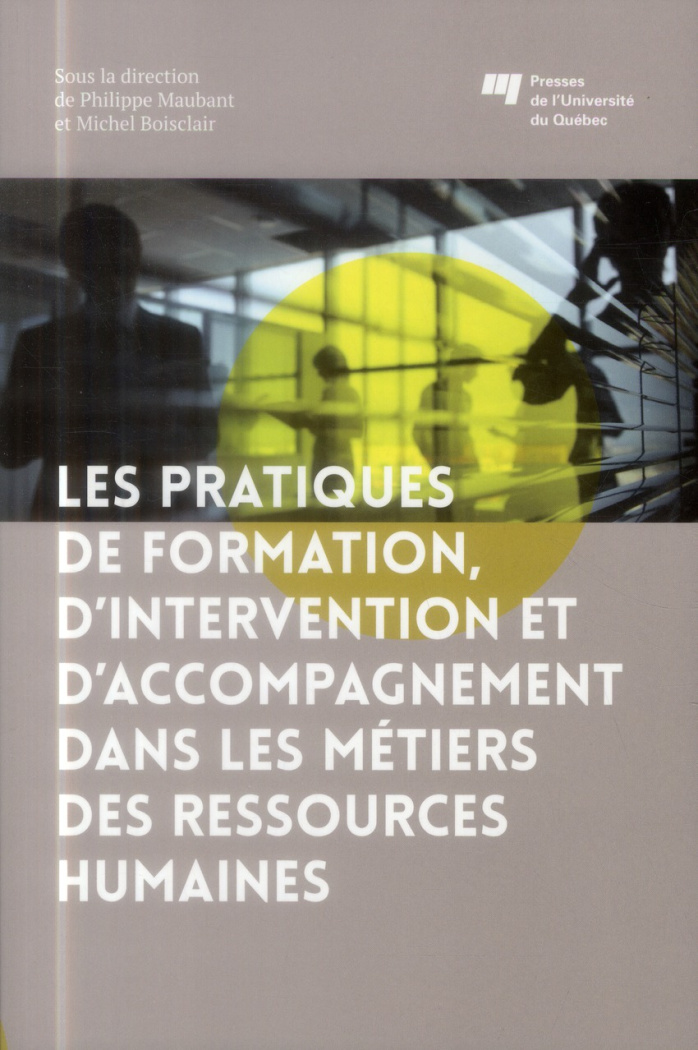 PRATIQUES DE FORMATION D INTERVENTION ET D ACCOMPAGNEMENT DANS LES METIERS DES RESSOURCES HUMAINES