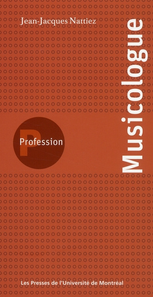 Profession Musicologue