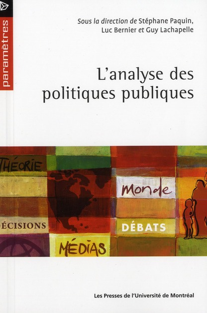 L'analyse des politiques publiques