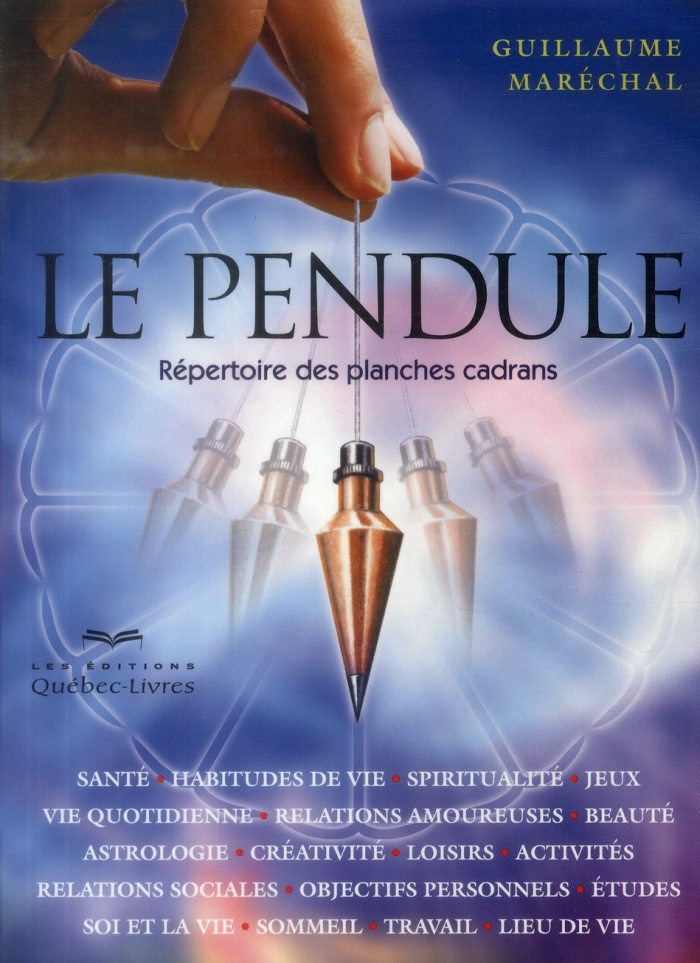 Le pendule. Répertoire des planches cadrans, 3e édition