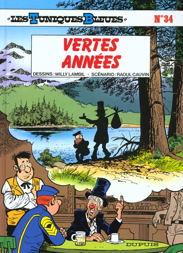 Les Tuniques Bleues Tome 34 : Vertes années