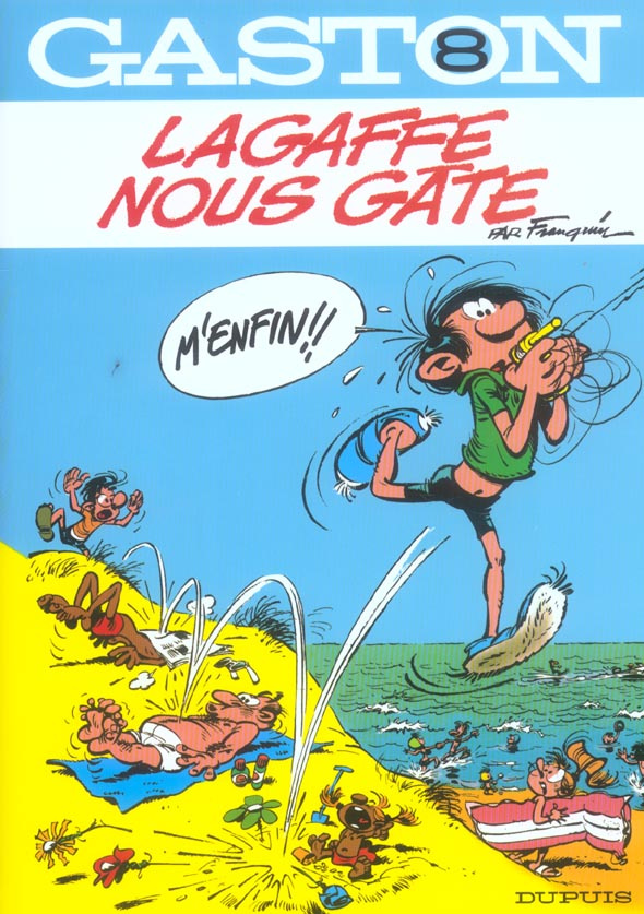 Gaston Tome 8 : Lagaffe nous gâte. Edition limitée